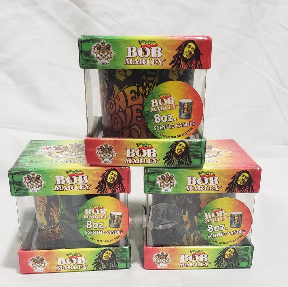 Bob Marley Scented Candle Set